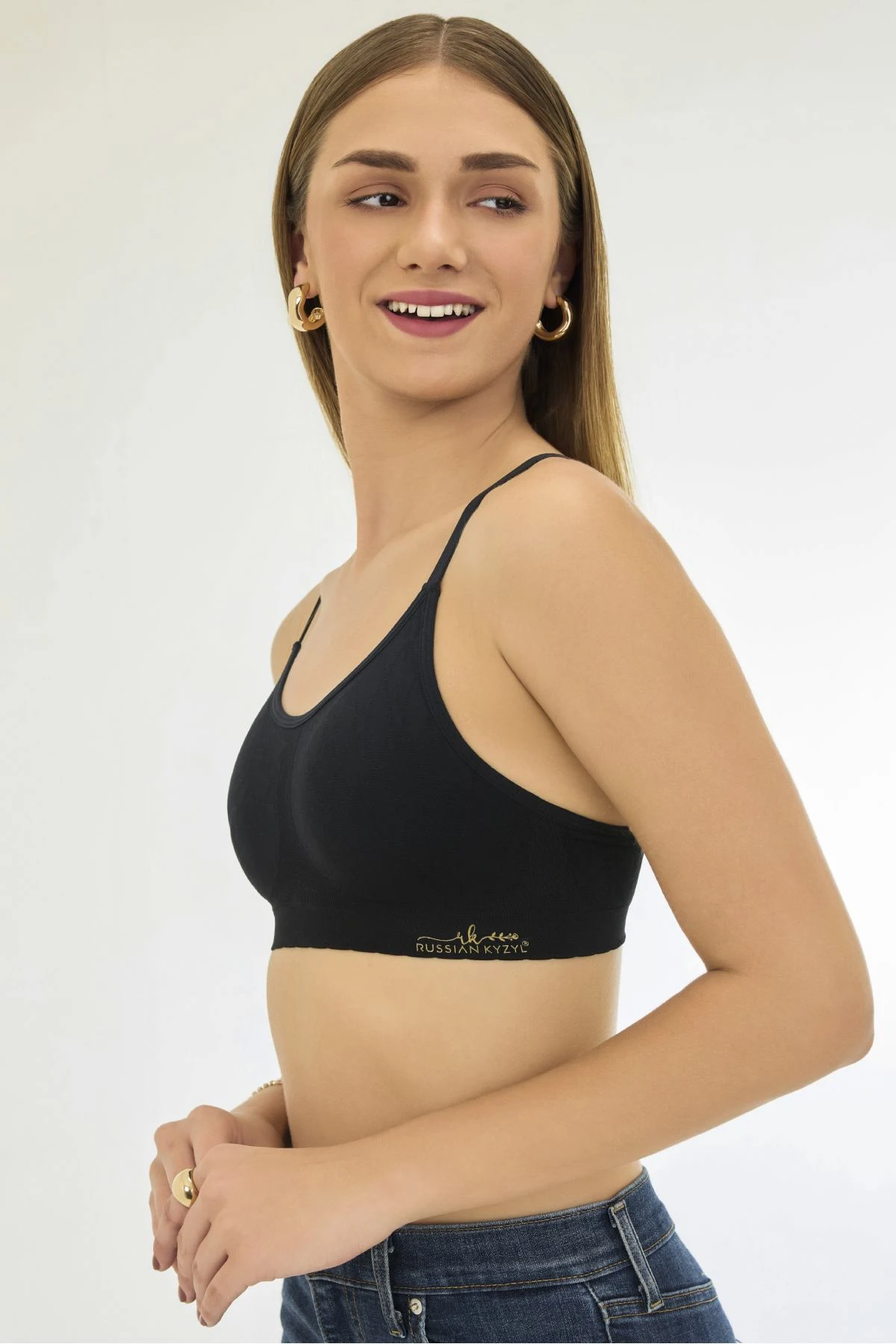 Buy Knitted Seamless Non-Bonded Underband Removable Pad Ultra-Light Breathable jacquard Bra